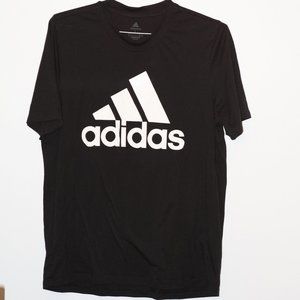 Adidas Short Sleeve Black Shirt